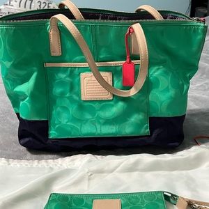 Coach bag and wallet. Used in great shape.